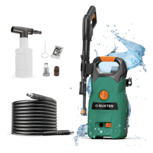 Hidrolavadora Electrica Gadnic 1400W Alta Presion 110 Bar Lanza Ajustable Manguera 5 Metros