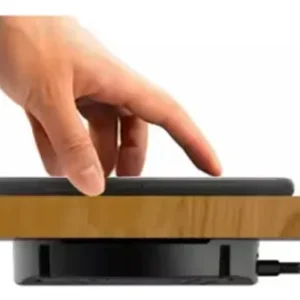 Cargador Inalámbrico Invisible Bajo Mesa Oculto Tecno Qi Negro