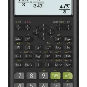 Calculadora Cientifica Casio Fx-82esplus-2 Funciones 252 Color Negro